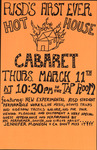 RISD's First Ever Hot House Cabaret, Thurs. March 11th at 10:30 pm in the Tap Room by RISD Archives