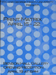 RISD and George Mason University Present: Print Matrix: April 15-22 by RISD Archives