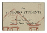 The 14 Negro Students of Noyes Academy, Canaan, New Hampshire