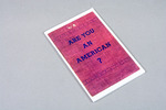 Are you an American? by Caleb Cole, Greer Muldowney, Special Collections, and Fleet Library