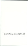 Color of Day, Sound of Night