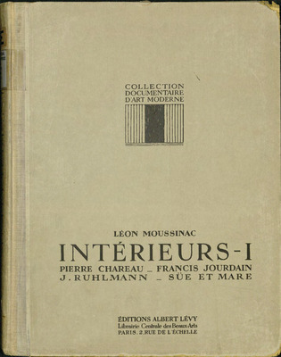 Interieurs publiées sous la direction et avec une introduction L" by Léon Special Collections et al.