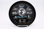 New York World's Fair Peace Through Understanding (1964-65) Souvenir Tray by United States Steel Co., Special Collections, and Fleet Library