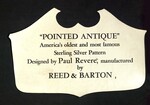 Pointed Antique display board by Special Collections and Fleet Library