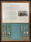 Diamond flatware design Italian competition board by Special Collections and Fleet Library