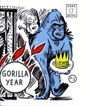 Gorilla Year by Special Collections, Fleet Library, and Cara Bean