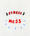 Stress Mess by Special Collections, Fleet Library, and Alison Cole