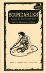 Boundaries : because we don't teach this shit in elementary school