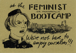 At the Feminist Bootcamp by Special Collections, Fleet Library, and Lilli Loge