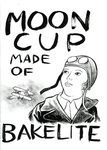Moon Cup Made of Bakelite : Menstrual Cups Through the Ages by Special Collections, Fleet Library, and Lilli Loge