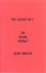 The Egoist No. 1 : On Sexual Assault by Special Collections, Fleet Library, and Olive Panter