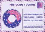 Postcards + Donuts | Prov Wash by Intercultural Student Engagement Office