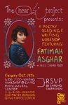 The Hear Project | Poetry & Writing Workshop featuring Fatimah Asghar by Intercultural Student Engagement Office
