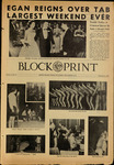 Blockprint February 21, 1956 by Students of RISD and RISD Archives