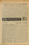 Blockprint January 23, 1963 by Students of RISD and RISD Archives