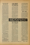 Blockprint September 25, 1963 by Students of RISD and RISD Archives