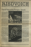 RISD Voice October 7, 1981