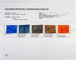 Complementary Colors - No. 10 by Jack Brockette and Fleet Library