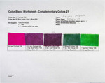 Complementary Colors - No. 21 by Jack Brockette and Fleet Library
