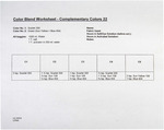 Complementary Colors - No. 23 by Jack Brockette and Fleet Library