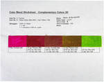 Complementary Colors - No. 20 by Jack Brockette and Fleet Library