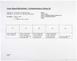 Complementary Colors - No. 31 by Jack Brockette and Fleet Library